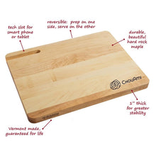 Load image into Gallery viewer, Chopping Board with Tech Slot (Maple Wood) - Le Parfait America