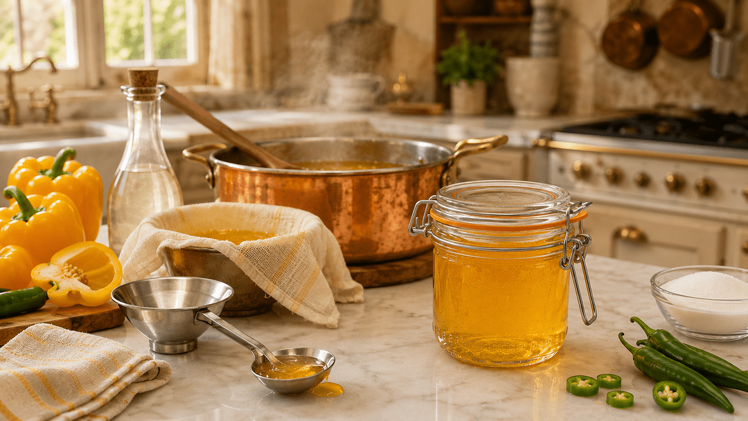 Golden Pepper Jelly - Le Parfait America