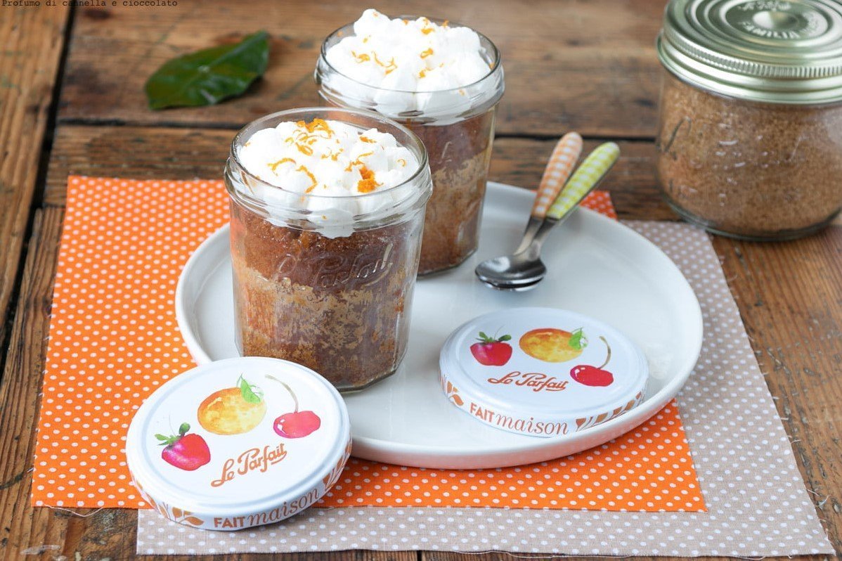 Healthy Gluten-Free Orange Zesty Cake Jar - Le Parfait America