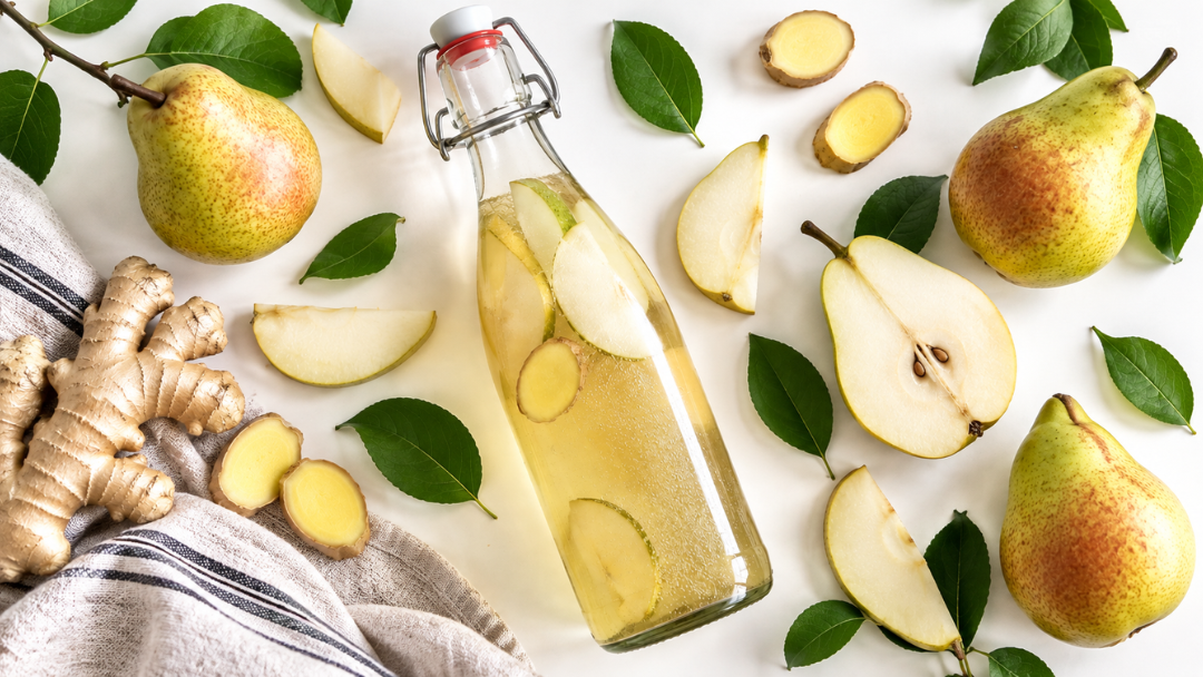 Pear Ginger Fermented Soda - Le Parfait America