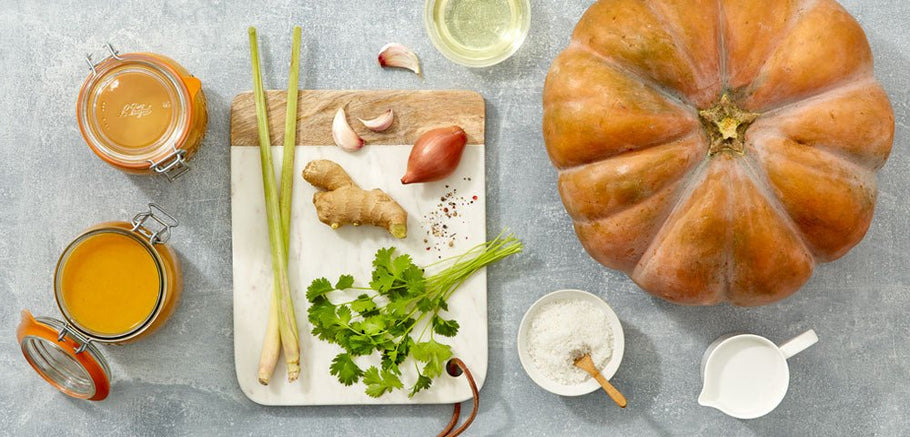 Pumpkin & Lemongrass Soup