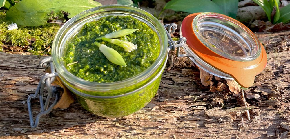 Wild Garlic Pesto - Le Parfait America