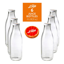 Load image into Gallery viewer, Le Parfait Bottles, French Glass Swing-Top and Milk Bottles with Reusable Caps - Le Parfait America