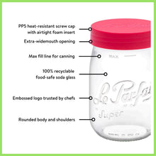 Load image into Gallery viewer, Le Parfait Screw Top Pantry Starter Kit - 4 Glass Jars - Le Parfait America