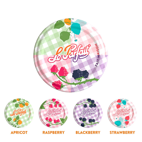 Finish Homemade Jam with a Fresh Lid