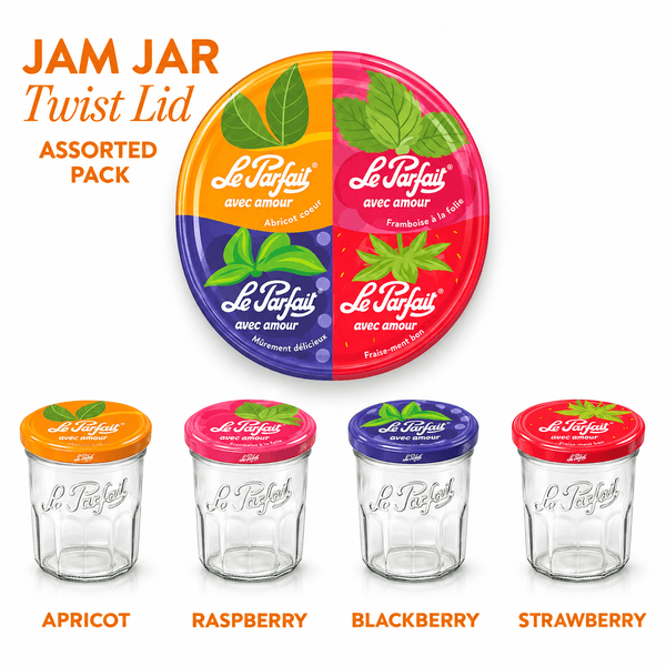 Finish Homemade Jam with a Fresh Lid