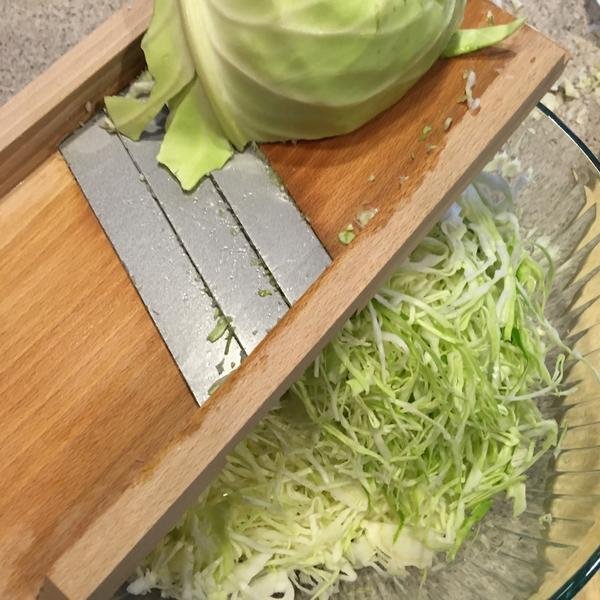  Heavy Duty Wooden Miracle Cabbage Shredder – From Germany:  Sauerkraut Cutter: Home & Kitchen