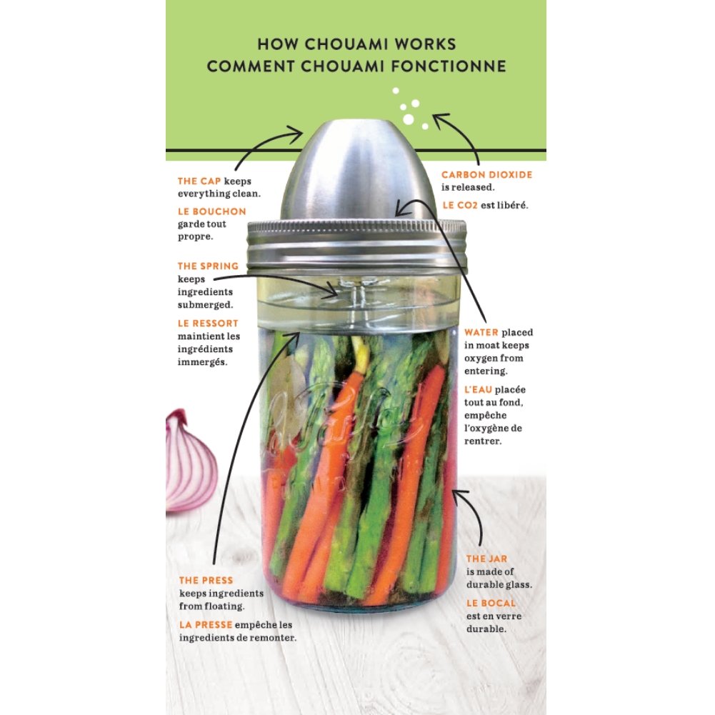 Le Parfait ChouAmi Fermentation Kit - Thumbnail 5