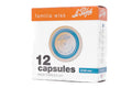 Le Parfait Familia Wiss 12-capsules retail box in 82mm size - for terrines 200ml.