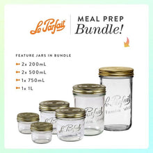 Load image into Gallery viewer, Le Parfait Mason Jar Meal Prep Starter Kit - Le Parfait America