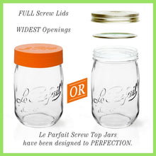 Load image into Gallery viewer, Le Parfait Screw Top Jars - Le Parfait America